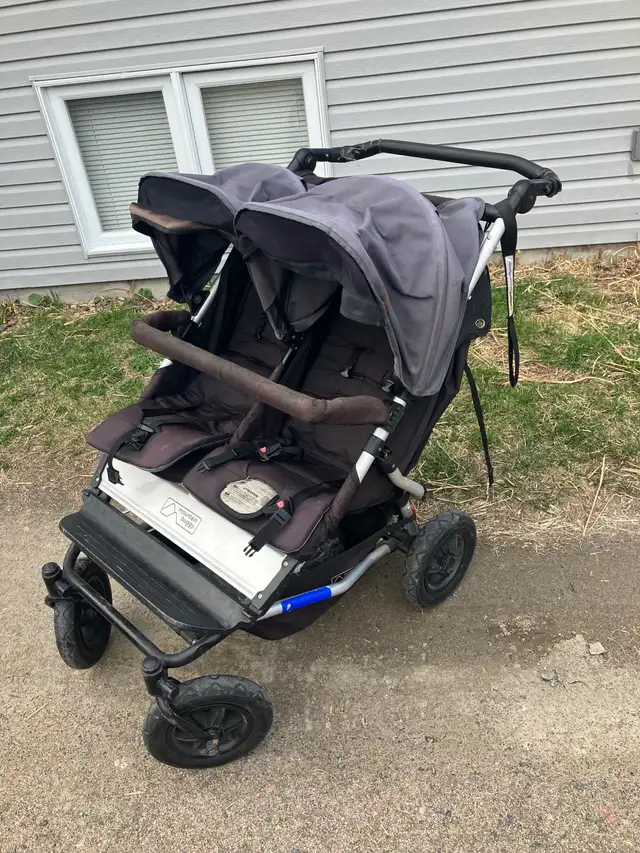 Mountain buggy duet 4Wheels stroller with accessories in Strollers, Carriers & Car Seats in Gatineau - Image 3