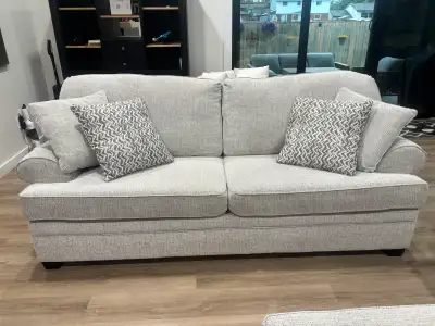2 Couches, 1 overside chair and ottoman, View more
