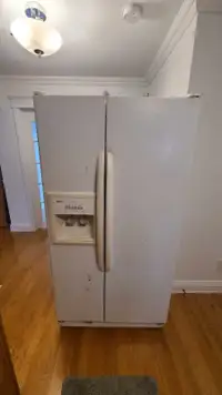 Fridge Side by Side with Water/Ice Maker