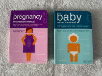 Pregnancy Instruction Manual & Baby Owner's Manual Books