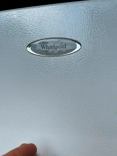 Whirlpool. 29.75” wide. 29” deep (+handle). 65.5” tall. Sparkling clean. Runs like a top. Price is $...