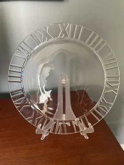 Tiffany and Co. Atlas crystal platter. 13” Like new., View more