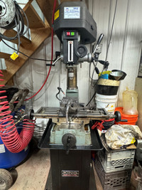 Press drill milling