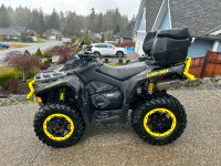 2019 Can-am Outlander 850 XTP with very low hours