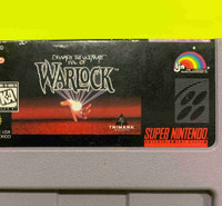 SNES Warlock game 