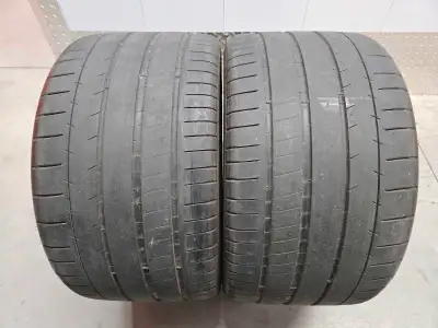 Two Michelin Pilot Super Sport ZP Tires. 285/30ZR19 good condition pair. Ideal option if you need tw...
