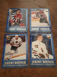 1992-93 Fleer Ultra Hockey Jeremy Roenick Insert Cards