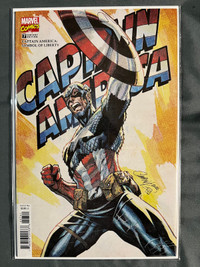 Captain America Sentinel of Liberty #7 J Scott Campbell 1:200 NM