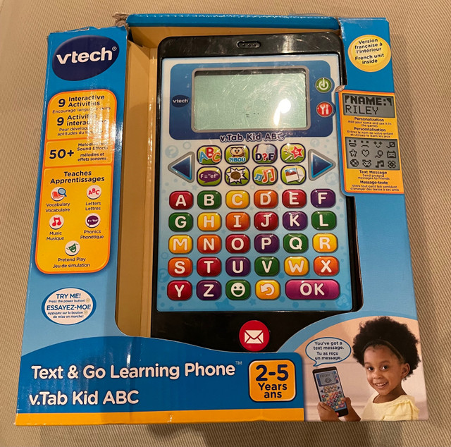 Vtech text & go learning phone(French) dans Jouets et jeux  à Ville de Montréal