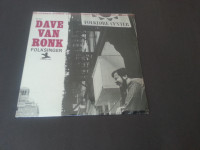 1963  ..  DAVE  VAN  RONK  ..  SEALED  VINYL  RECORD
