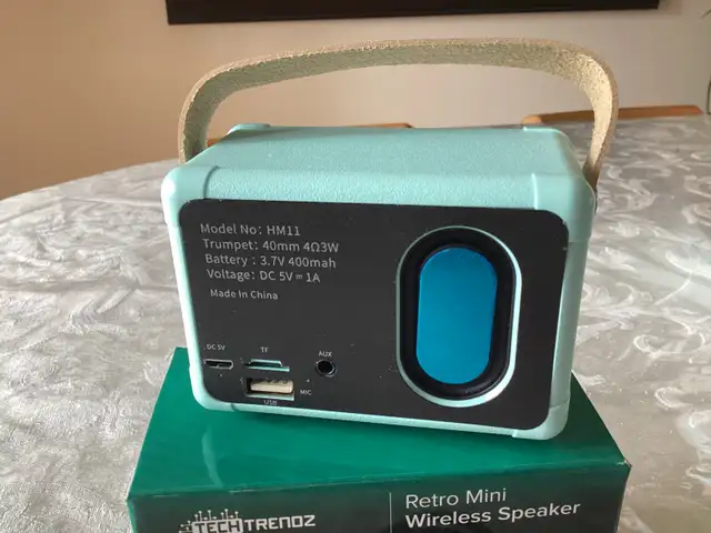 Retro Mini Wireless Speaker Tech Trendz New516707759822612481