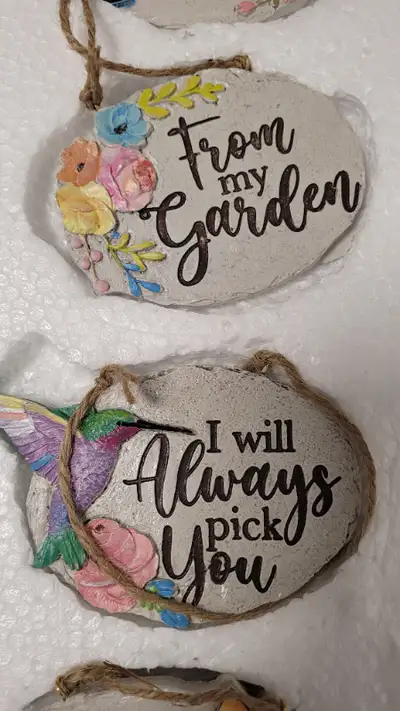 Choices of 3 Floral Garden Stakes, View more