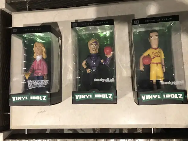 Pizza and basketball and Dodgeball collectible figures in Arts & Collectibles in Hamilton - Image 3