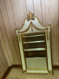 Syroco Vintage Hangable Mirror Approx. 21.5” wide by 39.75” high