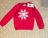 New George Holiday Snowflake Sweater 4Т