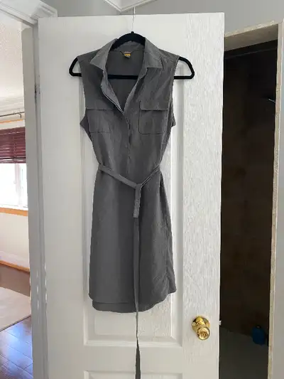 Eddie Bauer Departure Shirt Dress Gray size Small-$25, View more