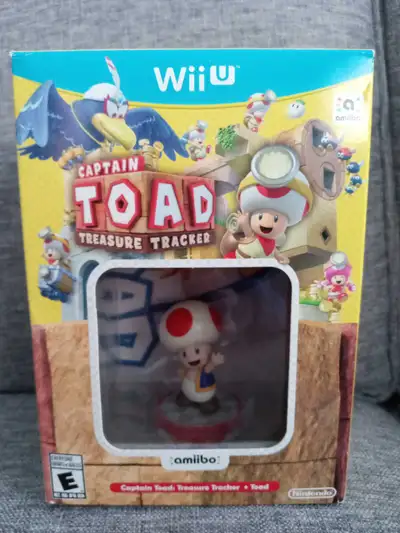 Captain Toad: Treasure Tracker + Toad Amiibo (Nintendo Wii U , View more