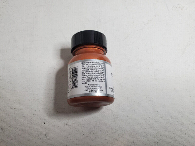 Angelus Brand Metallic Copper leather paint 1oz/29.5ml brand new dans Loisirs et artisanat  à Ouest de l’Île - Image 3