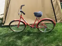 Ladies Schwann retro bicycle.