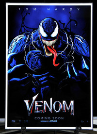 Venom High Gloss Metallic Finish Poster