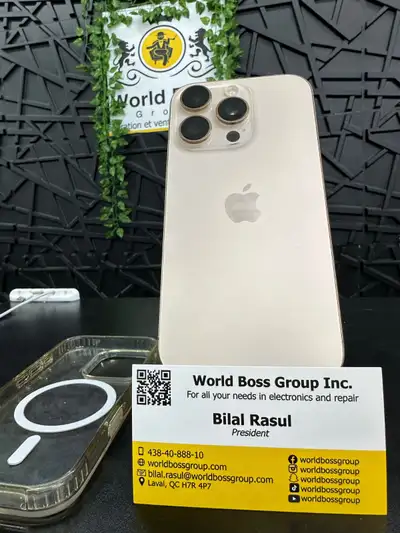 iPhone 16 Pro - 128-  Gold, View more