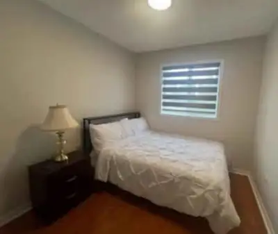 2 furnished private rooms on the upper floor is for rent near squareone. Utilities included.Shared b...