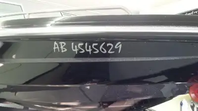 Standard 3" tall lettering. $45 a pair, any font, design, colour, etc. 7-10 yr rated outdoor vinyl O...