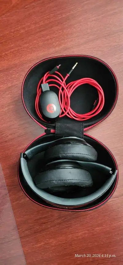 Awesome quality wired headphones gently used. Serious buyers only. Located in north Ajax.