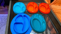 Toddler Divided Plate and Bowl Dining Set