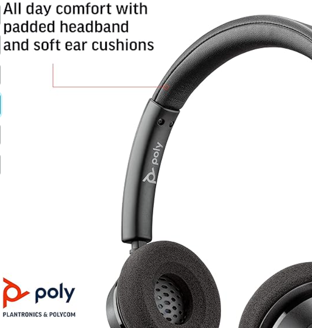 BNIB Dell Plantronics stereo headset with boom mic in General Electronics in Markham / York Region - Image 5