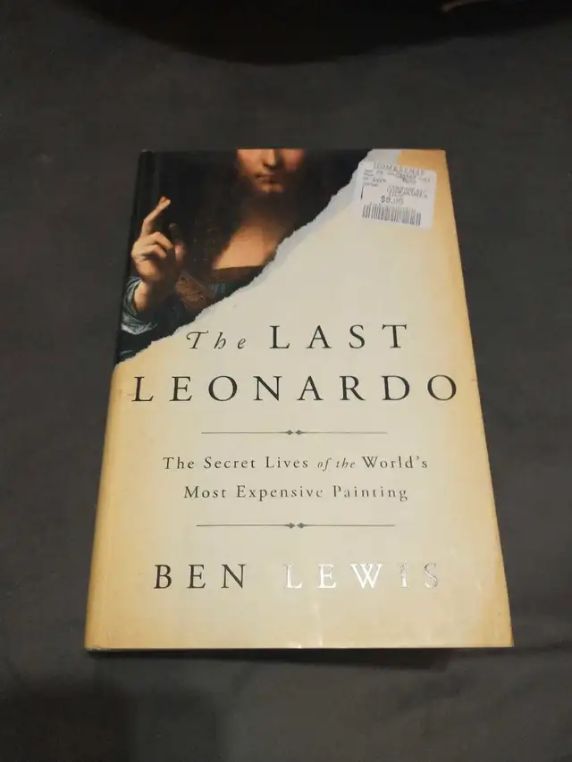 The Last Leonardo, Ben Lewis... 369 pgs, hardcover 628637305022741228