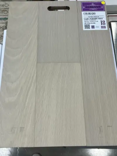 NAF ELEGANT "COLARADO" WIREBRUSHED WHITE OAK ENGINEERED HARDWOOD, View more