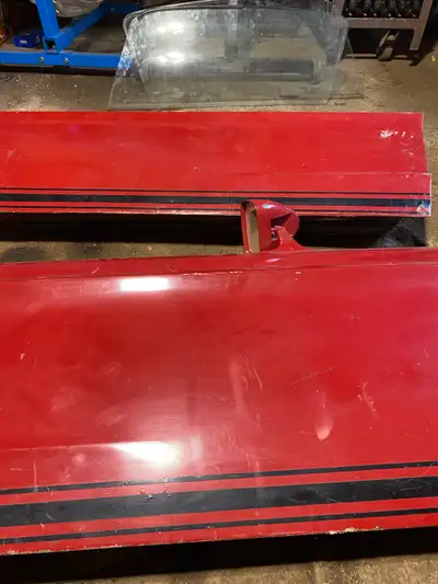 1968 Mustang fastback parts. Doors Windows Fenders Hood Truck lid A pillars Torque box Wheels. Rear...