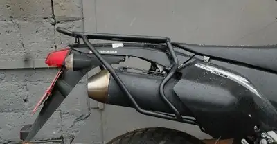 Selling my Touring Rack for DRZ 400, brand new. Just bought a T7, so setting that up for long distan...