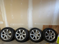 Dunlop winter tires, set of four, on rim, fit BMW 5 series