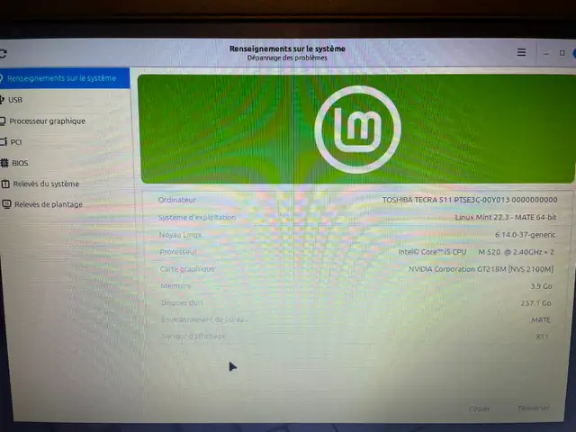 Toshiba Tecra S11  Intel Core i5 520M NVIDIA  new SSD in Laptops in Longueuil / South Shore - Image 9