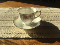 Royal Doulton “Courtney” footed cup & saucer