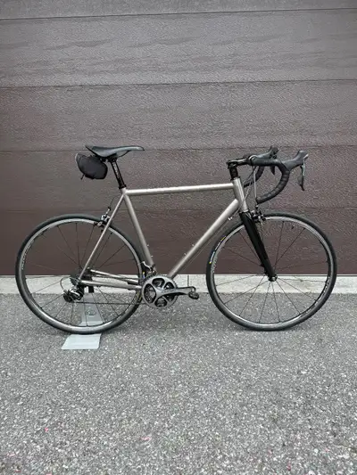 22 Great Divide titanium bicycle with Shimano Dura-Ace, View more