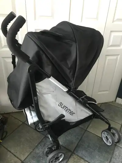 Almost new Summer 3D Flip Folding Aluminum frame Baby Stroller, View more