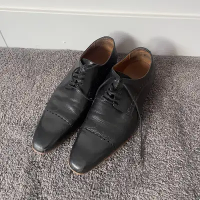 Leather Oxford Dress Shoes, View more