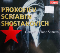 PROKOFIEV SCRIABIN SHOSTAKOVICH —PIANO SONATAS  5 CDs