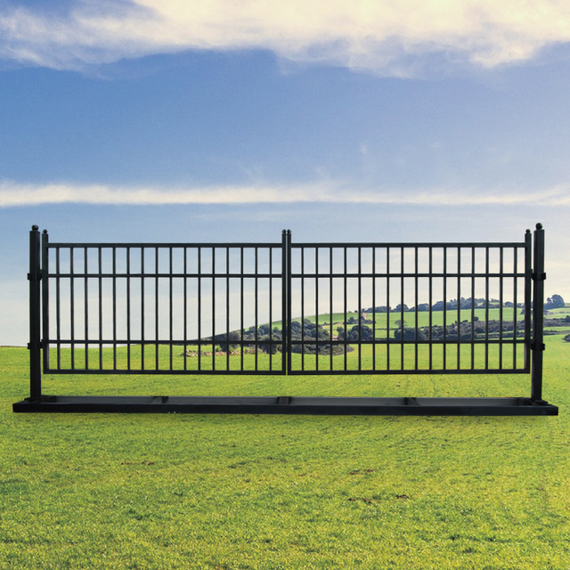20-Foot Farm Metal Entry Gate