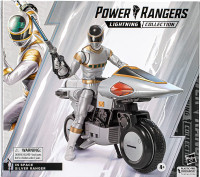 Power Rangers In Space Silver Ranger with Bike