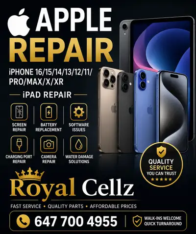 SCREEN REPAIR APPLE iPHONE 16/15/14/13/12/11/PRO/MAX/X/XR/iPAD, View more