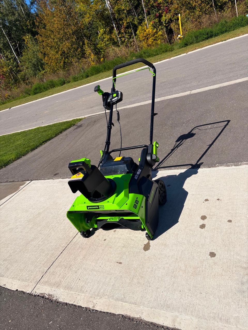 Greenworks pro 60v 22