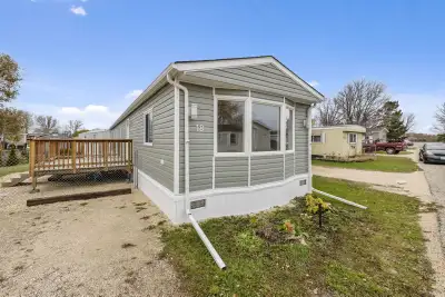 It's a Beauty! Freshly Updated Inside & Out, this 1216sf 3-bedroom, 2-bathroom mobile home, will be...