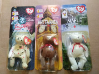 McDonalds Beanie Babies set of 3