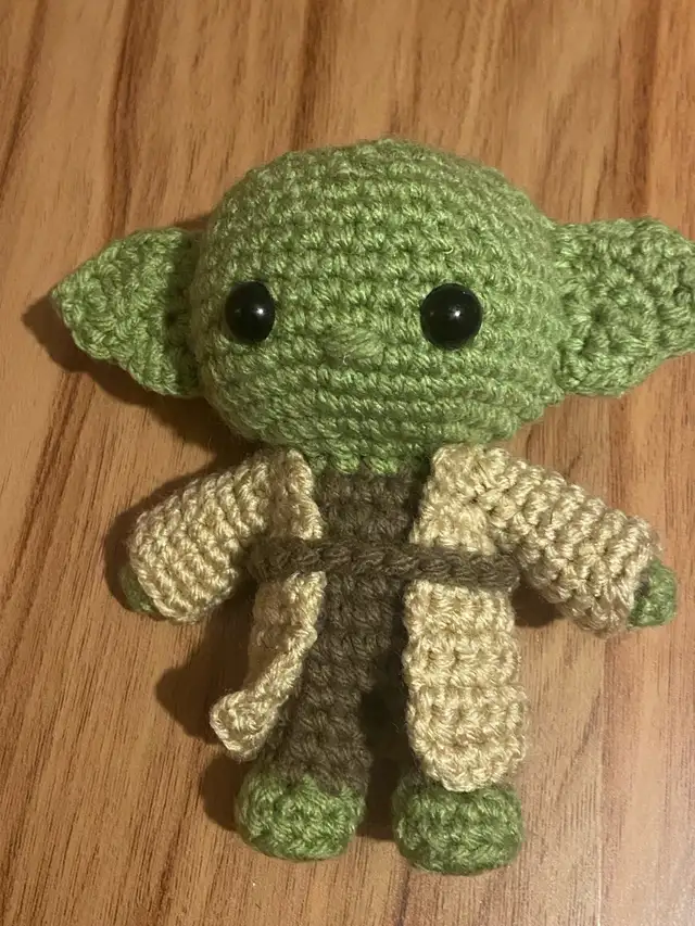 Crochet handmade master Yoda in Toys & Games in City of Toronto - Image 3