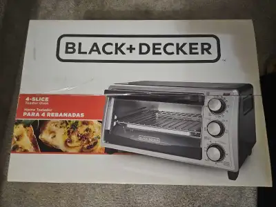 Brand New BLACK+DECKER 4-Slice Toaster Oven, View more