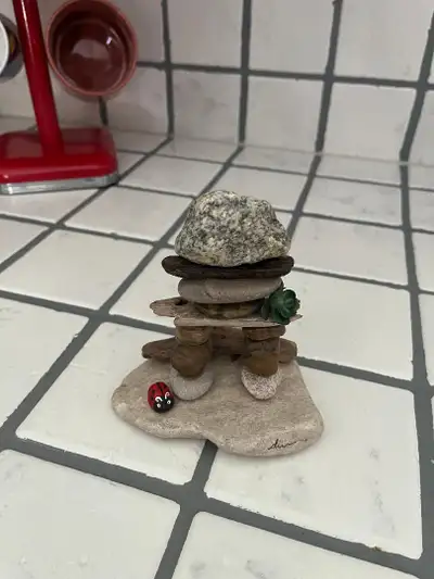 New Inukshuk home decor accent, View more